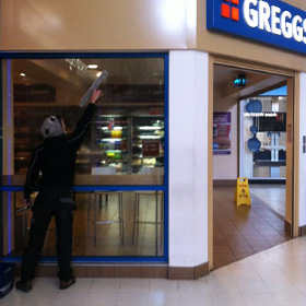 Retail Window Cleaners - Greggs